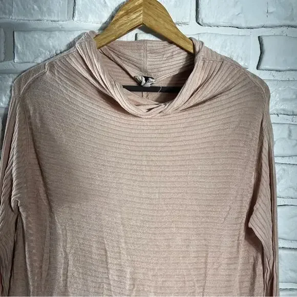 We The Free Oversized Ribbed Mock Neck Tunic Size Small - Picture 10 of 11